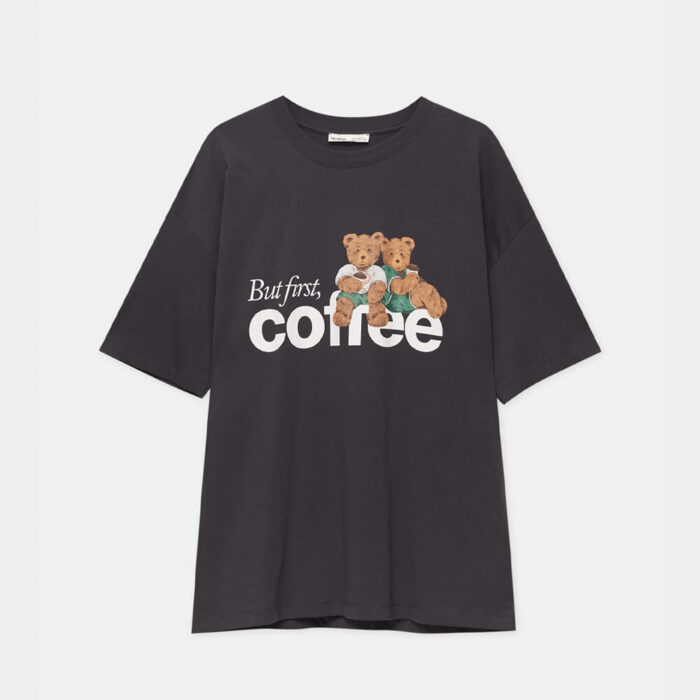 Bear graphic T-shirt